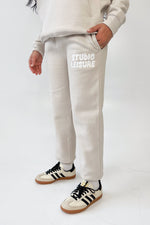 Studio Leisure bubble printed bone relaxed jogger